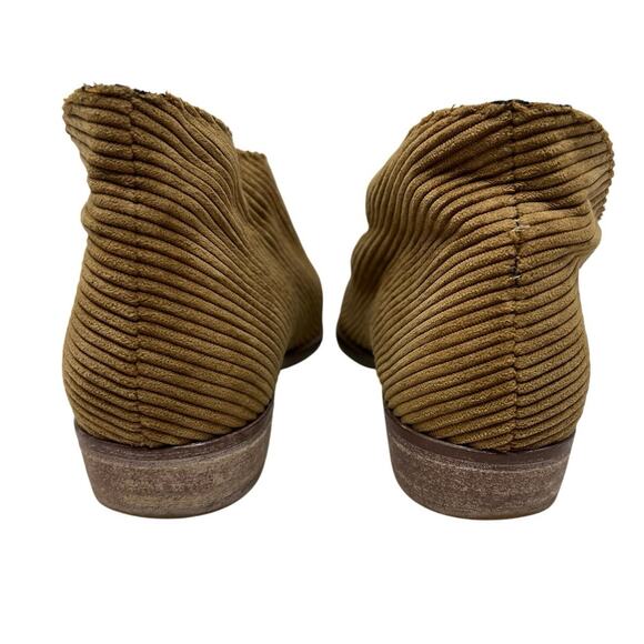 Free People Royale Cut-Out Corduroy Flats in Tan EU 37 - Picture 7 of 9